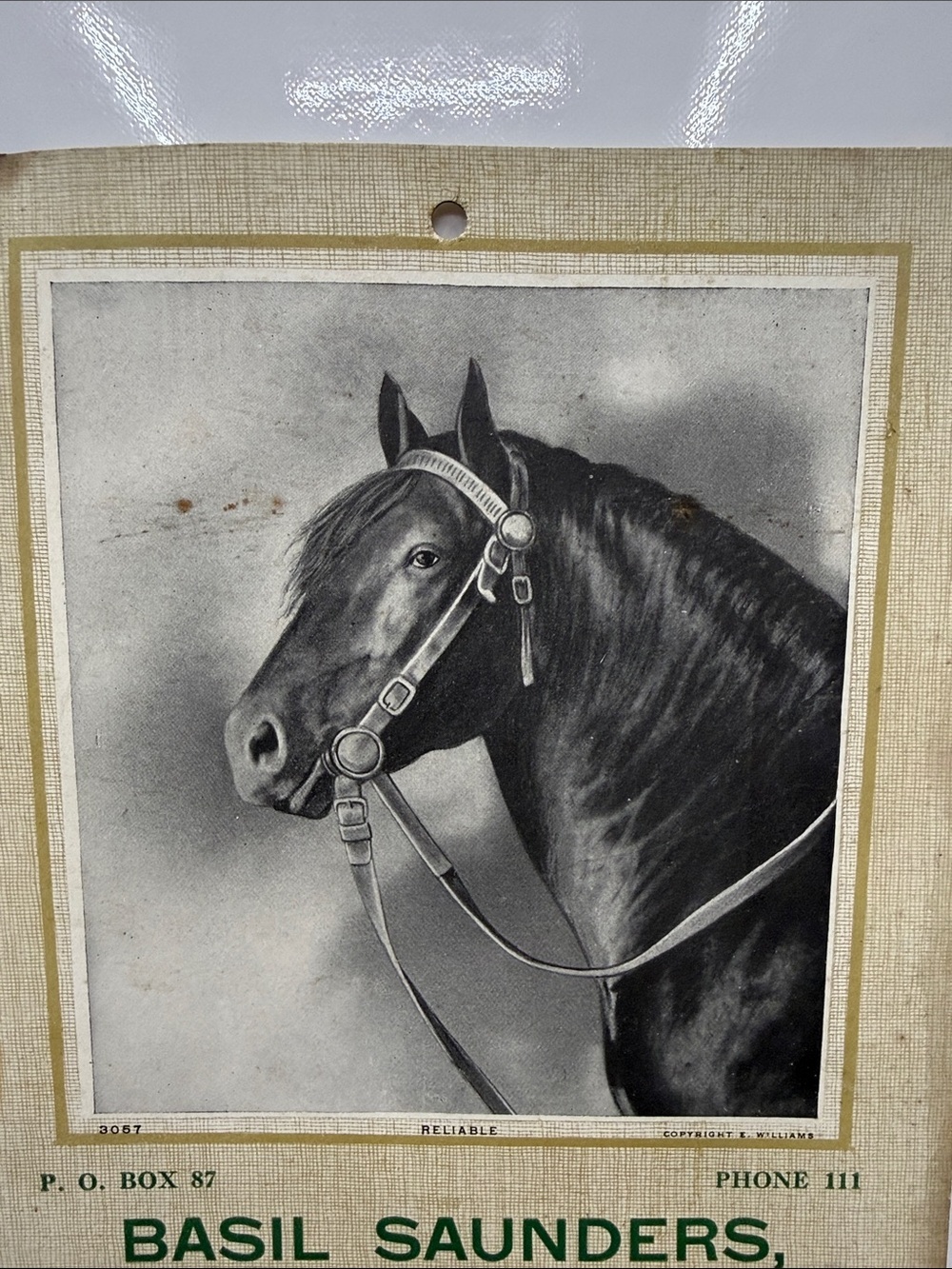 Rare antique advertising calendar 1923 from Watford Ontario - Picture 4 of 6